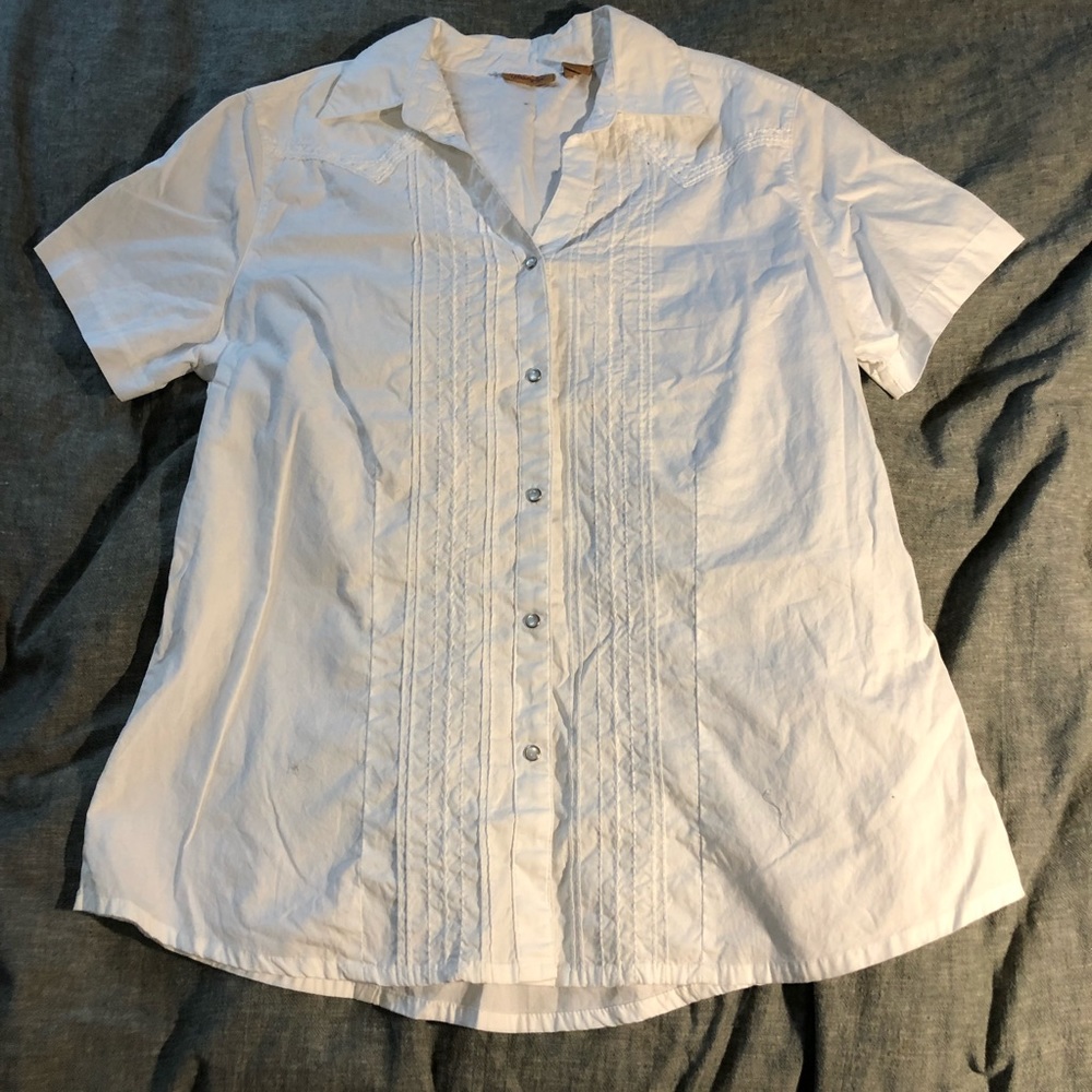 Wrangler Short Sleeve Western Shirt